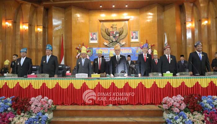 DPRD Gelar Rapat Paripurna Peringatan Hari Jadi Kabupaten Asahan ke 75