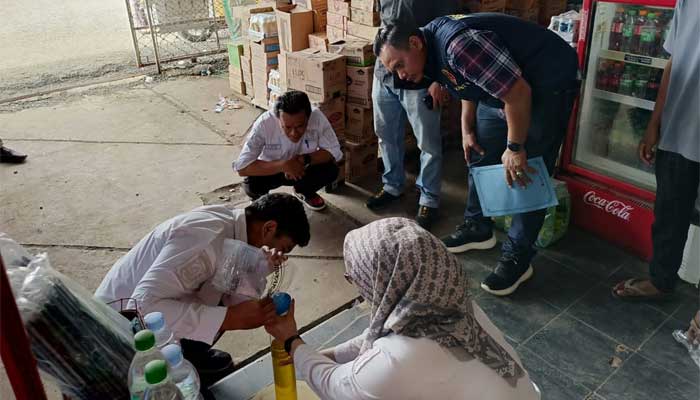 Polres Dharmasraya bersama Dinas Lakukan Pengecekan Minyakita di Grosir dan Kios