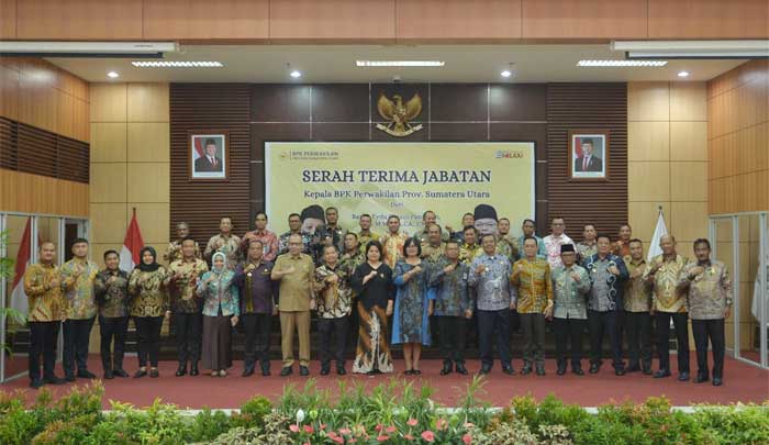 Bupati Asahan Hadiri Serah Terima Jabatan Kepala BPK Perwakilan Provinsi Sumatera Utara 1 Bupati Asahan Hadiri Serah Terima Jabatan Kepala BPK Perwakilan Provinsi Sumatera Utara