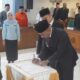 Penandatanganan berita acara Sertijab Bupati Limapuluh Kota periode 2025-2030