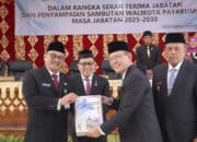 Sertijab, Wako Payakumbuh Tegaskan Komitmennya Wujudkan Pemerintahan yang Responsif