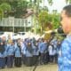Bupati Solok Selatan, H. Khairunas pimpin Apel Gabungan ASN