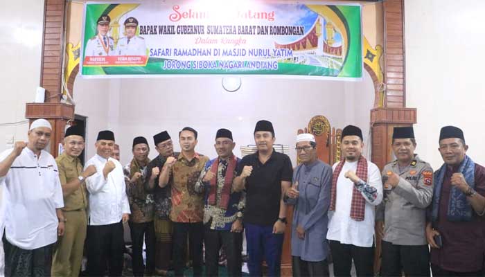 Safari Ramadan Wagub Sumbar di Nagari Andiang, Bupati dan Wabup Limapuluh Kota Puji Perhatian Pemprov
