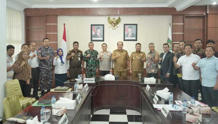 Bupati Asahan Pimpin Rapat Forkopimda