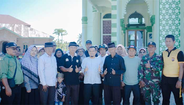 Wakil Bupati Solok, Candra Gotong Royong di Kecamatan Junjung Sirih