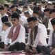 Salat Idul Fitri di Halaman Kantor Bupati Solok Selatan