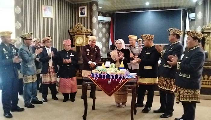 Sidang Paripurna Istimewa Peringatan HUT Kabupaten Way Kanan ke-26