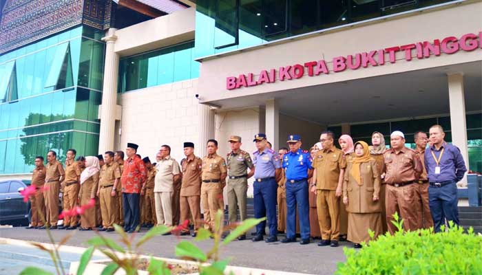 Apel Perdana ASN Pemko Bukittinggi Pasca Libur Lebaran