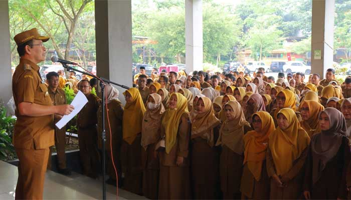Wako Payakumbuh, Zulmaeta Pimpin Apel Bersama Usai Libur Nasional dan Cuti Lebaran