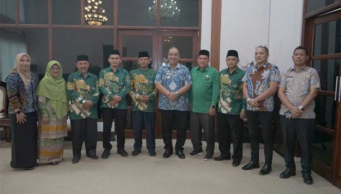 Audiensi PC NU Kabupaten Asahan dengan Bupati Asahan, Taufik Zainal Abidin Siregar