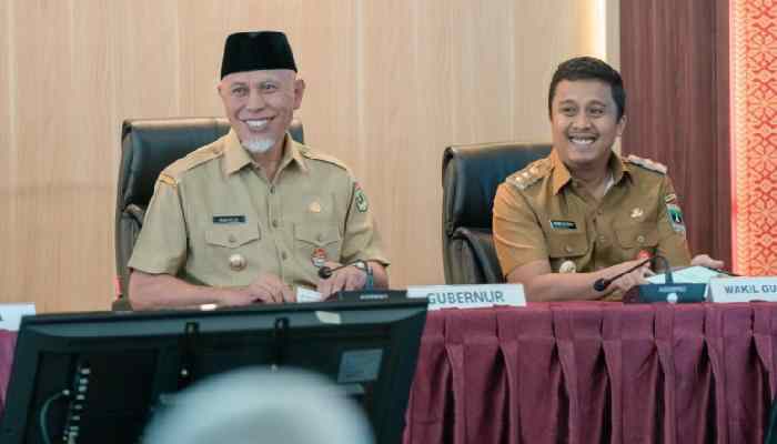 Sumbar Perkuat Posisi sebagai Provinsi dengan SDM Unggul 1 Gubernur Sumbar, Mahyeldi bersama Wagub Vasko Ruseimy