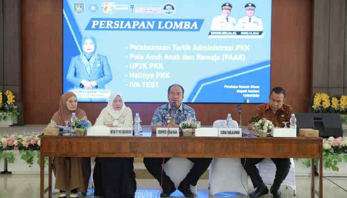 Rapat Persiapan Lomba TP-PKK tingkat Kabupaten Asahan