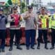 Dishub Kota Padang Panjang bersama Polres dan Satpol PP bersinergi melakukan pengamanan one way