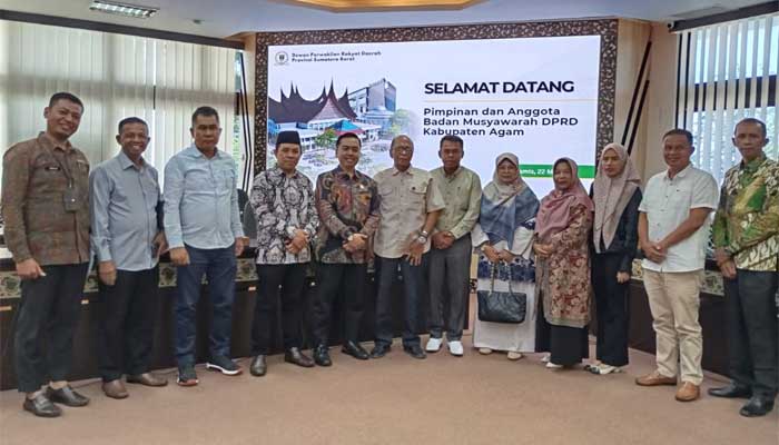 DPRD Agam Bahas Penyusunan Jadwal Kegiatan ke DPRD Sumbar