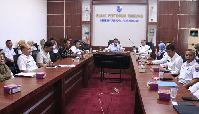 Wawako Payakumbuh Sambut Tim Evaluasi Kota Layak Anak 2025