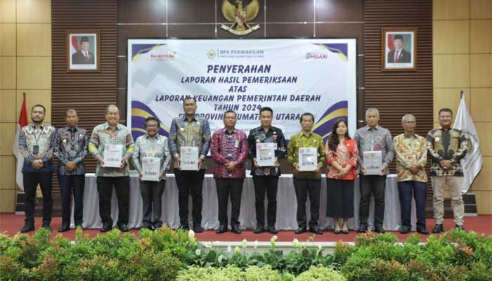 Pemkab Asahan Raih Opini WTP ke-8 Berturut-turut dari BPK
