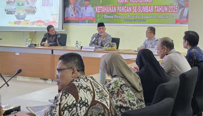 Gubernur Sumbar: Ketahanan Pangan Butuh Aksi Nyata 1 Rapat Koordinasi Ketahanan Pangan se-Sumatera Barat