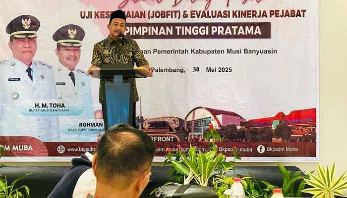 Wakil Bupati Muba Buka Acara Jobfit dan Evaluasi Kinerja Pejabat 1 Wakil Bupati Muba Buka Acra Jobfit dan Evaluasi Kinerja Pejabat