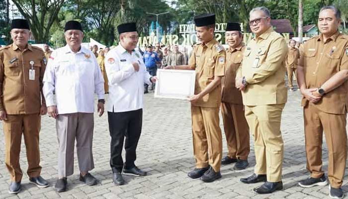 Apel Gabungan ASN di lingkungan Pemerintah Kabupaten Solok Selatan