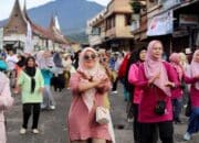 Masyarakat Tumpah Ruah Ikut CFD di Pasar Pusat Padang Panjang