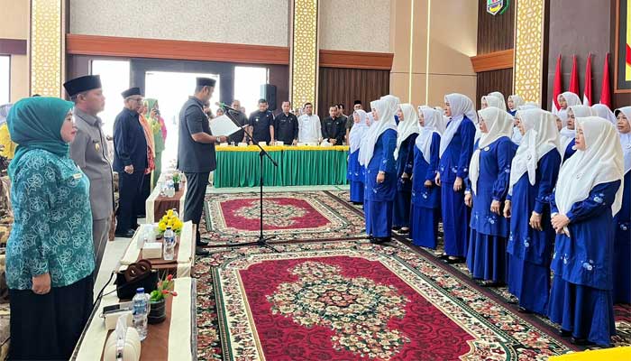 Bupati Benny Dwifa Yuswir lantik Ketua dan Pengurus GOW Kabupaten Sijunjung