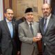 Muhammad Najib/Dubes Indonesia di Spanyol, Tamsil Linrung/Wakil Ketua DPD, Pedro Rollan Ojeda/Ketua Parlemen Spanyol