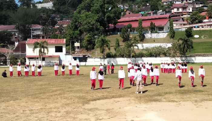 Paskibraka Kota Sawahlunto Mulai Berlatih dalam rangka Hari Lahir Pancasila