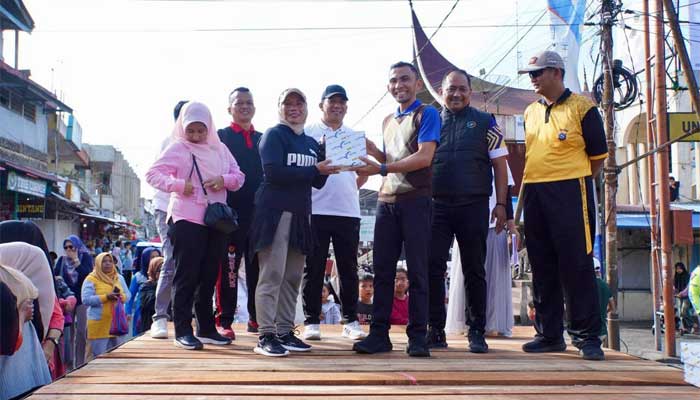Car Free Day di Pasar Pusat Padang Panjang