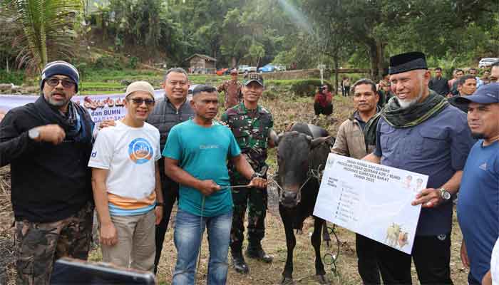 Gubernur Sumbar Tebar Bantuan untuk Masyarakat Nagari Tanjung Balik Sumiso Solok