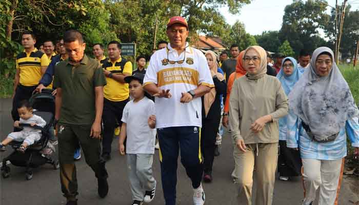 Hari Bhayangkara ke 79, Polres Way Kanan Gelar Sejumlah Kegiatan Olahraga