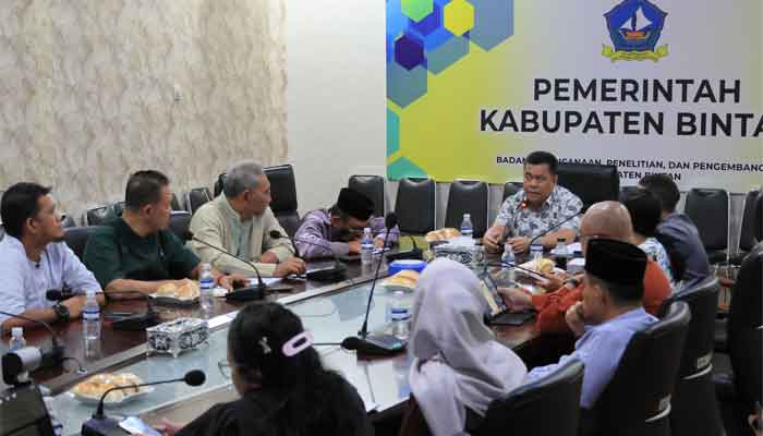 Sekda Bintan Pimpin Rakor Bahas Percepatan Pembangunan Sekolah Rakyat