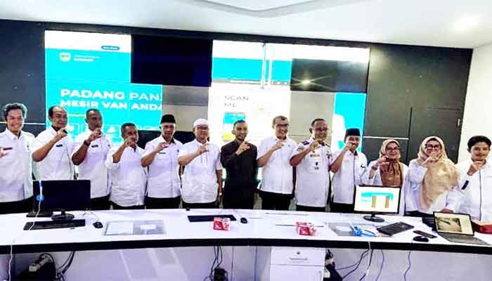 Wawako Allex Luncurkan Progul Padang Panjang Barcode dan Lapor Warga