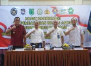 Pemkab Muba menggelar Rapat Tim Pengawasan Orang Asing