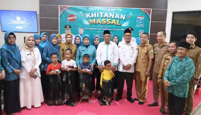 TP PKK Muba Gelar Khitanan Massal