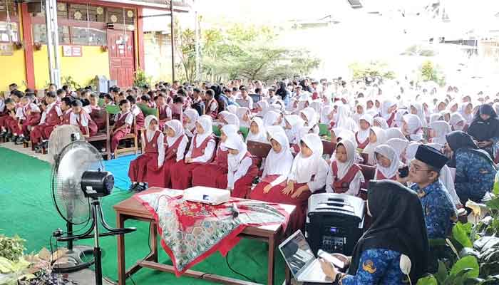 TPAKD Kabupaten Solok Sosialisasikan Literasi Simpanan Pelajar di SDN 22 Koto Baru