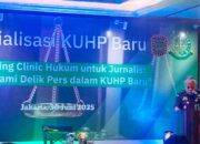 Delik Pers di KUHP Baru, Ada Rambu-rambu bagi Insan Jurnalis Kritik Presiden