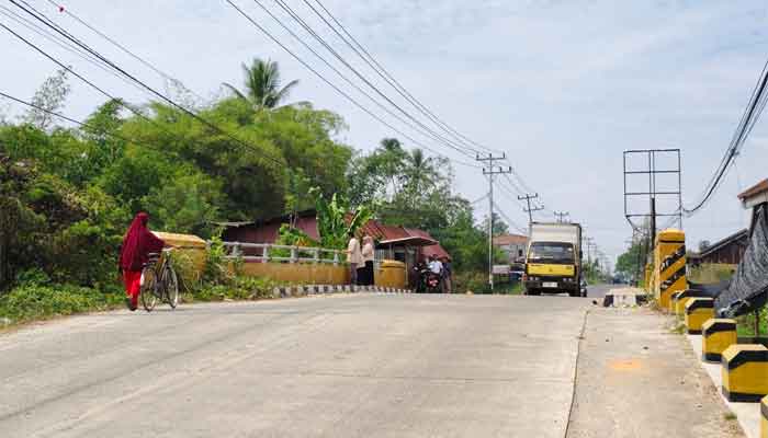 Jembatan Batang Namang di Kabupaten Limapuluh Kota, Sumbar