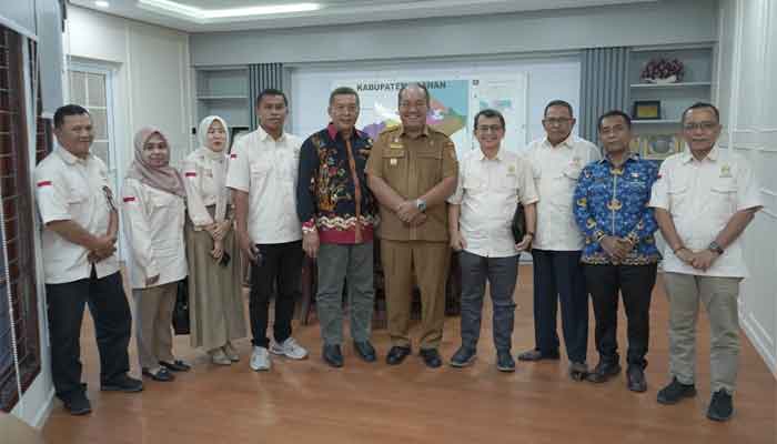 Akan Laksanakan Wisuda, Rektor UNA Undang Bupati Asahan 1 Rektor UNA bersama Bupati Asahan