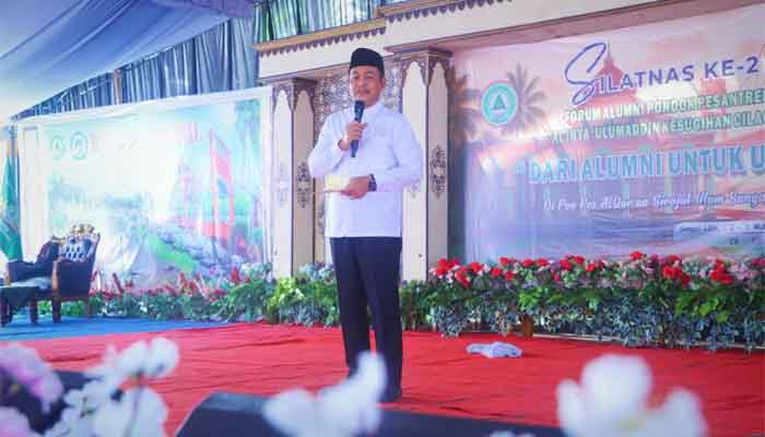 Wabup Muba, Rohman Hadiri Silatnas II Alumni Al Ihya Ulumaddin