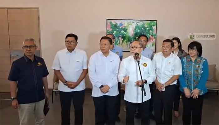Zulhas saat konperensi pers