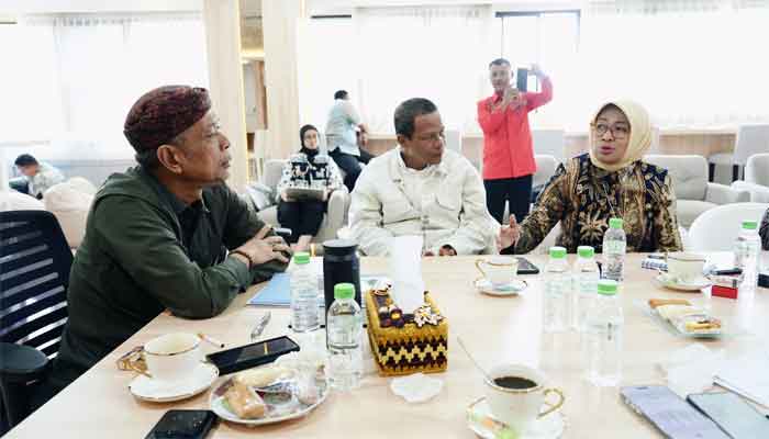 Wamensos, Agus Jabo Priyono bertemu perwakilan Pemerintah Kabupaten Kebumen, Kepahiang, dan Boalemo