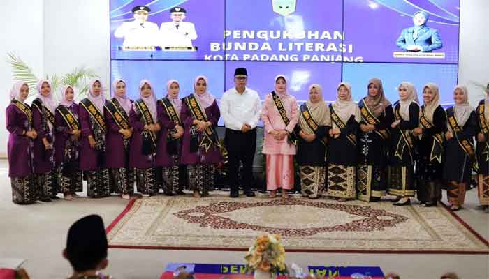 Pengukuhan Bunda Literasi Kota Padang Panjang