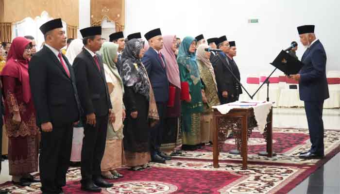Gubernur Sumbar Lantik 25 Pejabat Manajerial, Termasuk Direktur RSUD Muhammad Yamin Pariaman