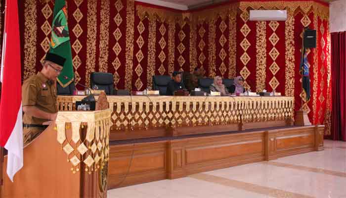 Pemko Payakumbuh Sampaikan Nota Pengantar Perubahan KUA PPAS 2025