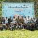 Penanaman pohon di Visitor Center Jalur Pendakian Gunung Kerinci dari Solok Selatan di Bangun Rejo, Kecamatan Sangir, Solok Selatan