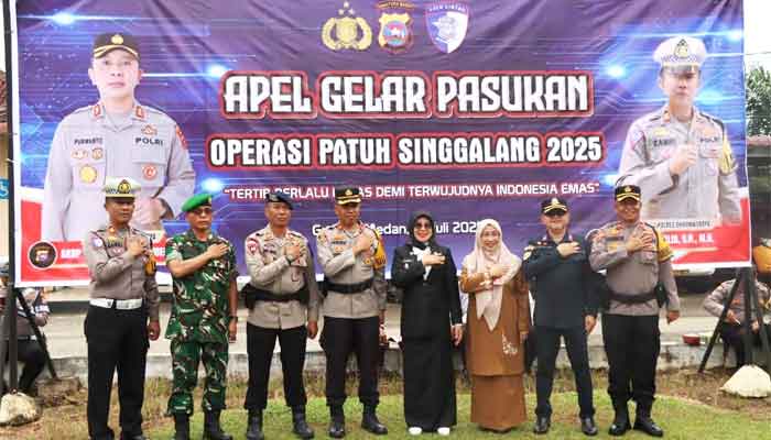 Polres Dharmasraya Gelar Operasi Patuh Singgalang 2025