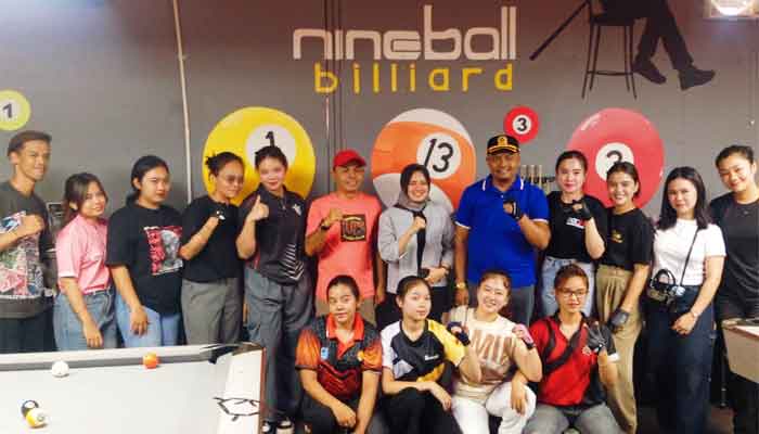 Rumah Biliar Nineball Jadi Venue Turnamen Kelas Putri Piala Anggota DPRD Partai Golkar Sumbar dan Payakumbuh