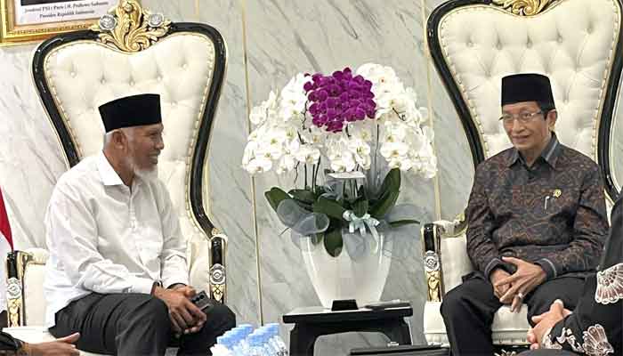 Gubernur Sumbar, Mahyeldi temui Menteri Agama, KH Nasaruddin Umar