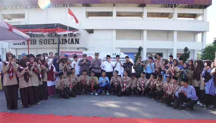 Wako Padang Panjang Pimpin Apel Akbar Cinta Kebangsaan dan Kerukunan