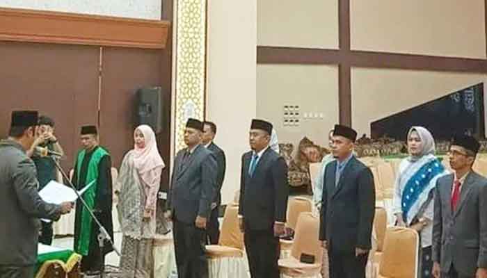 Bupati Sijunjung, Benny Dwifa Yuswir lantik 5 Pejabat Eselon II
